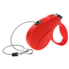 Рулетка-повідець Ferplast Amigo Easy Mini Cord для собак з кордом, червона