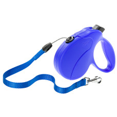 Рулетка-повідець Ferplast Amigo Easy S Cord Blu для собак з кордом