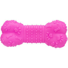 Игрушка Trixie Кость с пискавкой для собак, 15 см (винил)