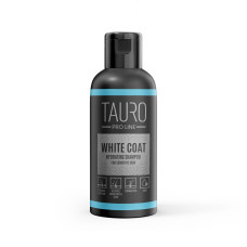 Зволожуючий шампунь для собак і котів з білою шерстю Tauro White Coat Hydrating Shampoo, 50 мл