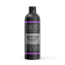 Поживний шампунь для собак і котів з білою шерстю Tauro White Coat Nourishing Shampoo, 250 мл