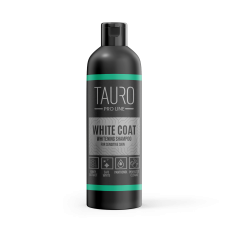 Відбілюючий шампунь для собак і котів з білою шерстю Tauro White Coat Whitening Shampoo, 250 мл