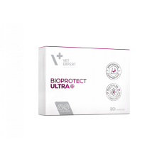 Vet Expert BioProtect Ultra Пищевая добавка для кошек и собак с хроническими нарушениями желудочно-кишечной микрофлоры, 30 таб