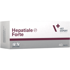 Vet Expert Hepatiale Forte Пищевая добавка для поддержания и защиты функций печени у кошек и собак, 40 таб