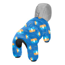 Комбинезон для собак WAUDOG Clothes рисунок Флаг, M45, В 57-60 см, С 41-44 см