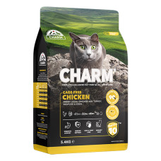 Сухой беззерновой холистик корм Charm Cage-Free Chicken для кошек с курицей, 5.4 кг