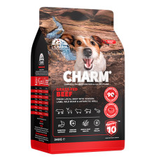 Сухий беззерновий холістик корм Charm Grass-Fed Beef для собак з яловичиною, 340 г