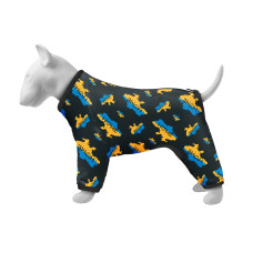 Вітровка для собак WAUDOG Clothes ,малюнок Дім, S35, В 47-51 см, С 35-39 см