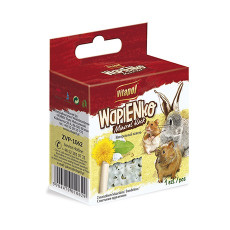 Мінеральний камінь Vitapol Wapienko для гризунів, з листям кульбаби, 40 г
