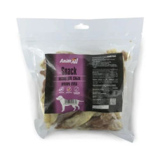 Ласощі AnimAll Snack кролячі вуха з м`ясом кролю для собак, 150 г