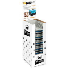 Переноска Ferplast Atlas 10 PB для котов и собак, сірий