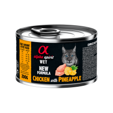 Консерва Alpha Spirit Chicken with Pineapple з куркою та ананасами для котів, 200 г