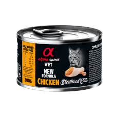 Консерва Alpha Spirit Chicken Sterilized Cat із куркою для стерилізованих котів, 200 г