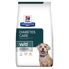 Сухий корм Hill`s Prescription Diet W/D для собак при цукровому діабеті, з куркою, 10 кг