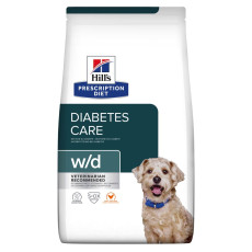 Сухий корм Hill`s Prescription Diet W/D для собак при цукровому діабеті, з куркою, 10 кг