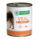 Вологий корм Nature`s Protection Adult Veal для дорослих собак всіх порід з телятиною, 400 г