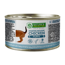 Мус Nature`s Protection Puppy Starter Mousse Chicken для цуценят, 200 г