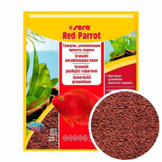 sera red parrot - корм для риб Червоний папуга 20 г