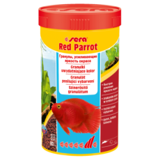 sera Red Parrot сухий корм для риб Червоний папуга, гранули, 250 мл (80 г)