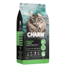 Сухой беззерновой холистик корм Charm Grass-Fed Lamb для кошек с ягненком, 2 кг