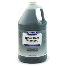 Шампунь Davis Black Coat Shampoo для чорної вовни собак та котів, концентрат, 3,8 л