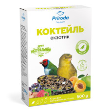 Корм Природа Коктейль «Екзотик» для екзотичних птахів, 500 г