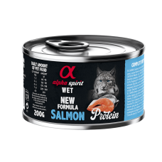Вологий корм Alpha Spirit Salmon for Adult Cat для дорослих котів усіх порід з лососем, 200 г