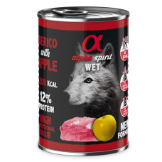 Вологий корм Alpha Spirit Iberian Pork With Yellow Apple для собак усіх порід з іберійською свининою та яблуками, 400 г