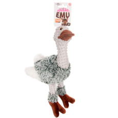 Karlie-Flamingo EMU PLUSH эму страус мягкая игрушка для собак, плюш 30 см