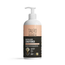 Кератиновий кондиціонер для шерсті собак та котів Tauro Ultra Natural Care Keratin & Gloss Conditioner, 1000 мл