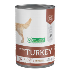 Влажный корм Nature`s Protection Nature`s Protection Turkey для собак с индейкой, 400 г