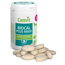 Canvit Biocal Plus MAXI - мінерали та колаген для покращення рухливості для великих порід, 230 г