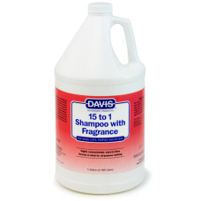 Шампунь Davis 15to1 Shampoo Fresh Fragrance для собак та котів з ароматом свіжості, концентрат, 3,8 л