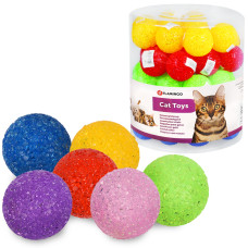 Іграшка Karlie-Flamingo Glitter Ball для котів, латекс, 5 см