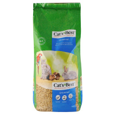 Наповнювач Cat’s Best Universal для домашніх тварин, деревний, 40 л/ 22 кг