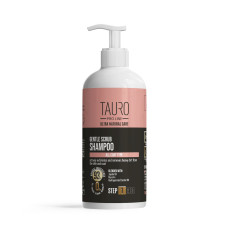 Делікатний шампунь-скраб для шерсті та шкіри собак та котів Tauro Ultra Natural Care Gentle Scrub Shampoo, 1000 мл