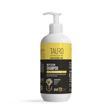 Шампунь для глибокого очищення шкіри та шерсті собак і котів Tauro Ultra Natural Care Deep Clean Shampoo, 400 мл
