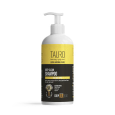 Шампунь для глибокого очищення шкіри та шерсті собак і котів Tauro Ultra Natural Care Deep Clean Shampoo, 1000 мл