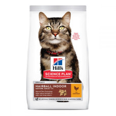 Сухий корм Hill`s SP Feline Mature Adult 7+ Hairball Indoor для котів з куркою, 1.5 кг