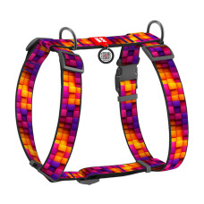 Шлея  WAUDOG Nylon з QR-паспортом, малюнок 