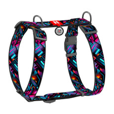 Шлея WAUDOG Nylon з QR-паспортом, малюнок 