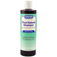 Шампунь Davis Plum Natural Shampoo для собак та котів з протеїнами шовку, концентрат, 355 мл