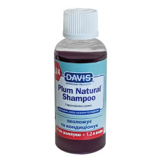 Шампунь Davis Plum Natural Shampoo для собак та котів з протеїнами шовку, концентрат, 50 мл