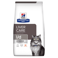Сухий корм Hill`s PD Feline L/D для кішок підтримання функції печінки з куркою, 1.5 кг