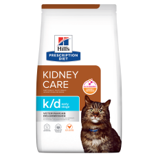 Сухий корм Hill`s PD Feline K/D Early Stage ActivBiome+ Kidney Defense для котів підримка нирок на ранній стадії, курка, 1.5 кг