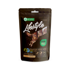 Ласощі для собак Nature`s Protection Lifestyle Snack Duck & Cod Rolls, роли з качки і тріски, 75 г