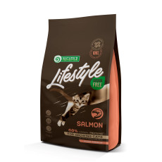 Сухой беззерновой корм Nature`s Protection Lifestyle для котят с лососем, 1,5 кг