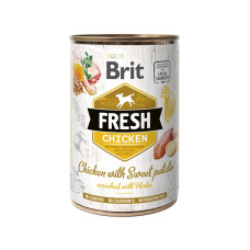 Консерва Brit Fresh Chicken/Sweet Potato для собак, с курицей и бататом, 400 г