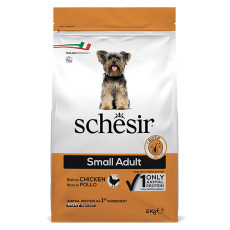 Сухой корм Schesir Dog Small Adult Chicken для собак малых пород, 2 кг