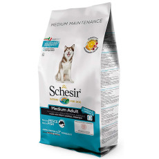 Сухой корм Schesir Dog Medium Adult Fish для собак средних пород, 12 кг